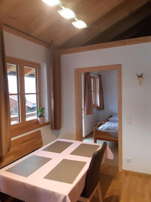 Haus Sunnawind Lägenhet Wallgau Exteriör bild
