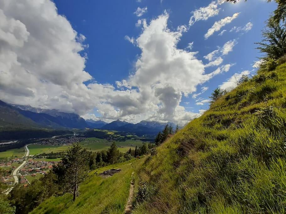 Haus Sunnawind Lägenhet Wallgau Exteriör bild